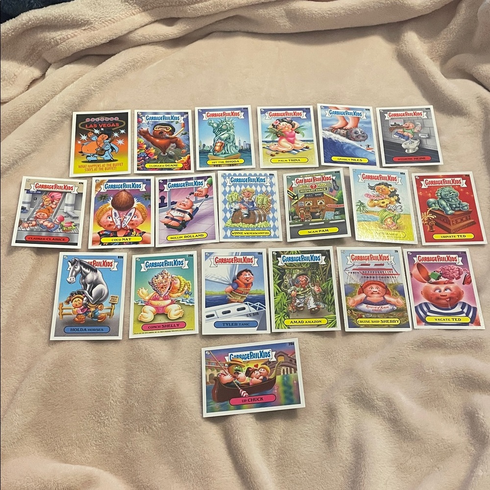 Garbage Pail Kids Trading Cards Collection